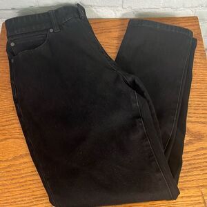 Soft Surroundings Black Stretchy Jeggings Jeans Medium 10-12